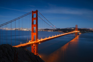 Wunschbild auf Tapete - Golden Gate Bridge oder mit Eigenem Foto