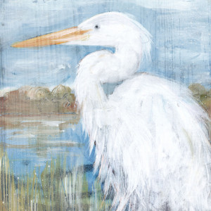 Bilder Tapete - White Heron oder mit Eigenem Foto