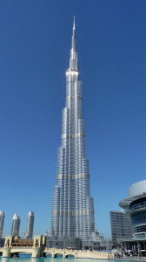 Wunschmotiv auf Tapete - Burj Khalifa Dubai oder mit Eigenem Foto