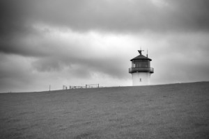 Bild auf Tapete - Leuchtturm Dicke Berta oder mit Eigenem Foto