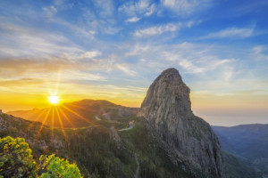 Bilder Tapete - Sunrise At Roque Argando oder mit Eigenem Foto