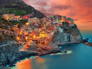 Wunschmotiv auf Tapete - Manarola - Cinque Terre - Ligurien - Itali...