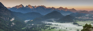 Wunschmotiv Tapete - Panorama Über Hohenschwangau oder mit Eigenem ...
