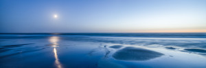 Wunschmotiv als Tapete - Vollmond Am Wattenmeer oder mit Eigenem Foto