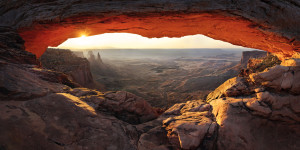 Motiv Tapete - Mesa Arch Eye oder mit Eigenem Foto
