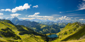 Wunschbild Tapete - Seealpsee oder mit Eigenem Foto