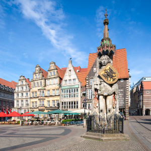 Bilder Tasse - Rolandstatue Auf Dem Marktplatz Von Bremen oder mit ...