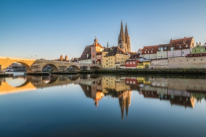 Foto Tasse - Regensburg Mit Steinerne Brücke Und Dom oder mit Eigen...