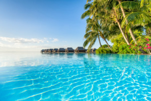 Motiv auf Tasse - Urlaub Am Pool oder mit Eigenem Foto