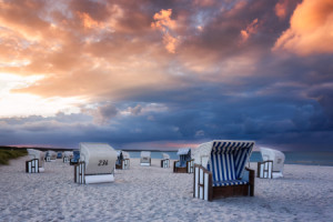 Wunschmotiv als Fototasse - Strandkörbe Am Ostseestrand oder mit Ei...