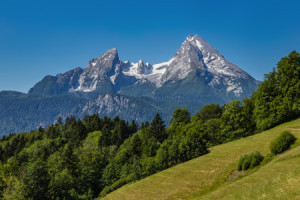 Bild auf Tasse - Panorama Watzmann - Berchtesgadener Alpen oder mit...