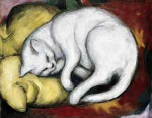 Tasse - Franz Marc The White Cat 1912 oder mit Eigenem Foto