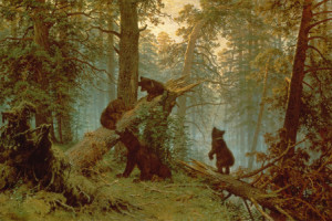 Bilder Tasse - Morning In A Pine Forest 1889 oder mit Eigenem Foto