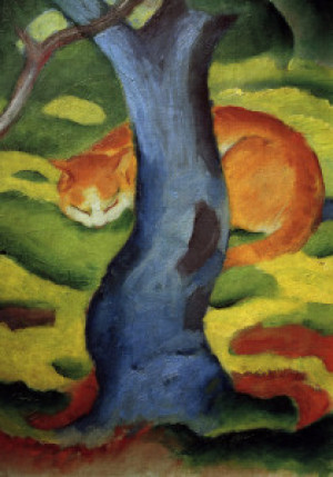 Fotos Tasse - Franz Marc Cat Under A Tree oder mit Eigenem Foto