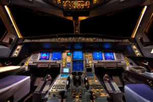Motiv Teppich - Cockpit A330 oder mit Eigenem Foto