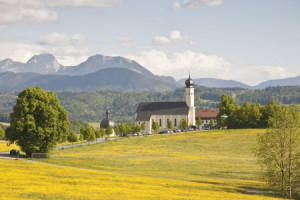Wunschmotiv Teppich - Wallfahrtskirche Bei Irschenberg oder mit Eig...