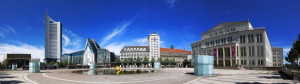 Fotos Teppich - Leipzig - Citypanorama oder mit Eigenem Foto