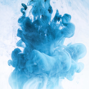 Bild auf Teppich - Cyan Ink oder mit Eigenem Foto