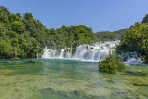 Teppich - Krka Nationalpark Kroatien Wasserfall Krka Park Croatia W...