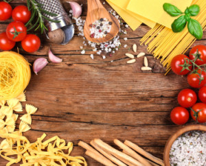 Wunschmotiv auf Teppich - Italienisch Essen oder mit Eigenem Foto