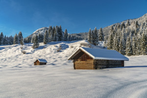 Bild Teppich - Winterlandschaft oder mit Eigenem Foto