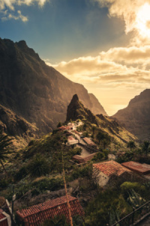 Wunschbild Teppich - Teneriffa - Masca Dorf oder mit Eigenem Foto