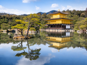 Bilder Teppich - Kinkaku-Ji Tempel In Kyoto Japan oder mit Eigenem ...