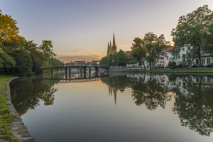 Bilder Teppich - Obertrave In Lübeck Früh Am Morgen oder mit Eigene...