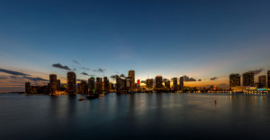 Wunschbild Teppich - Miami Skyline Ii oder mit Eigenem Foto