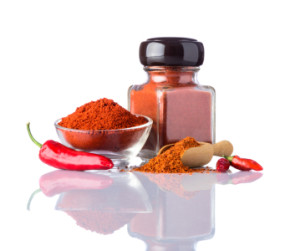 Wunschmotiv Teppich - Paprika Und Paprikapulver oder mit Eigenem Foto