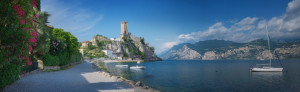 Bilder Teppich - Malcesine Uferpromenade oder mit Eigenem Foto