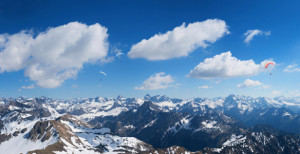 Motiv Teppich - Gipfelblick Nebelhorn Ii oder mit Eigenem Foto