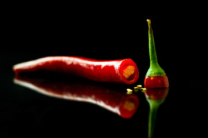 Wunschbild auf Teppich - Chili oder mit Eigenem Foto