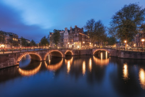 Fotos Teppich - Amsterdam - Keizersgracht Am Morgen oder mit Eigene...