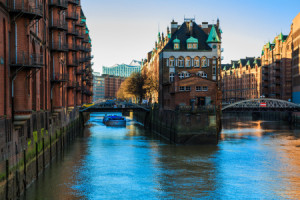 Foto Teppich - Hamburg Sigthseeing Tour oder mit Eigenem Foto