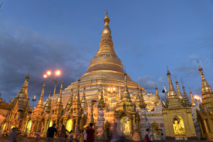 Motiv Teppich - Shwedagon Pagode In Myanmar oder mit Eigenem Foto