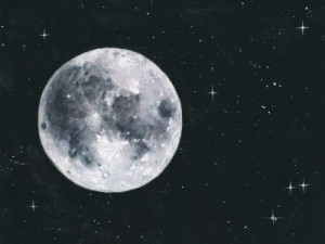 Wunschmotiv auf Teppich - Mond oder mit Eigenem Foto