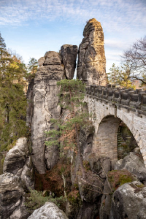 Wunschbild auf Teppich - Bastei oder mit Eigenem Foto