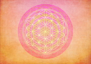 Wunschbild Teppich - Blume Des Lebens - Mandala oder mit Eigenem Foto