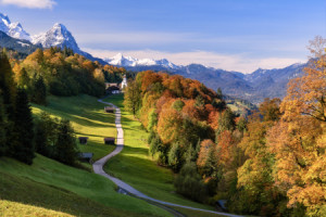 Motiv als Teppich - Herbst In Oberbayern oder mit Eigenem Foto