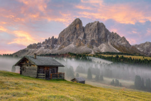 Wunschbild als Teppich - Morgens Am Würzjochpass In Südtirol oder m...