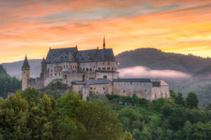 Teppich - Burg Vianden In Luxemburg oder mit Eigenem Foto
