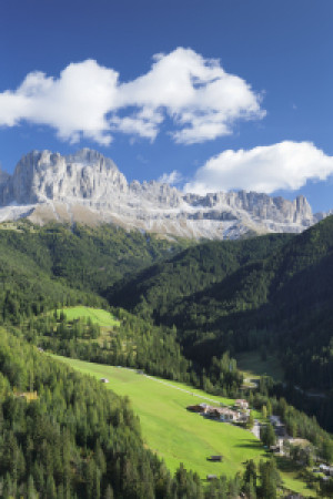 Teppich - Rosengarten In Den Dolomiten oder mit Eigenem Foto