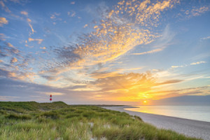 Wunschbild Teppich - Sonnenuntergang Am Ellenbogen Auf Sylt oder mi...