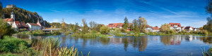 Motiv auf Teppich - Kallmünz oder mit Eigenem Foto
