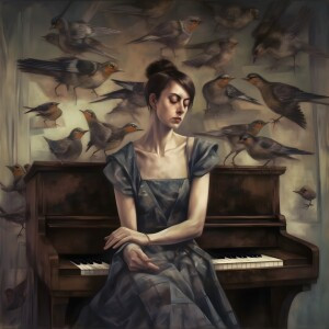 Wunschbild Teppich - Die Pianistin Ki oder mit Eigenem Foto
