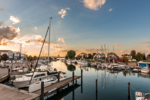 Bild Teppich - Niendorf Hafenstimmung oder mit Eigenem Foto