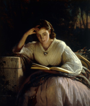 Wunschmotiv als Teppich - I N Kramskoy Reading Paint C19Th oder mit...