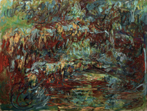 Motiv Teppich - C Monet Die Japanische Brücke oder mit Eigenem Foto