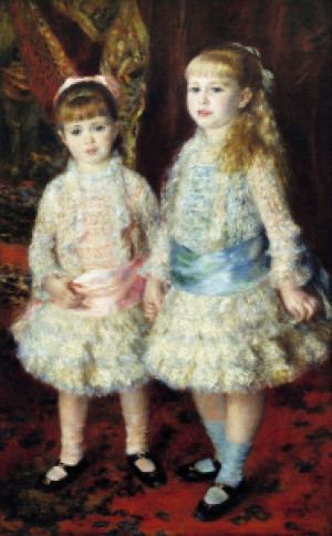 Foto Teppich - Renoir Demoiselles Cahen D Anvers 1881 oder mit Eige...